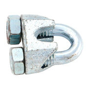 Wire Rope Clips, Zinc Plated, 3/16 in