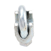 Wire Rope Clips, Zinc Plated, 3/8 in