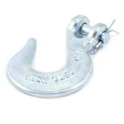Forney Clevis Slip Hook forged galvanized steel 1/4 in silver finish with clevis pin and cotter