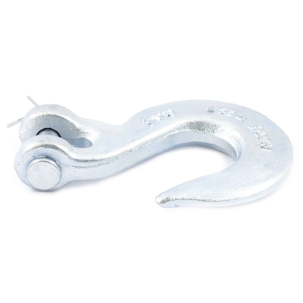 Clevis Slip Hook, Forged Galvanized, 5/16 in