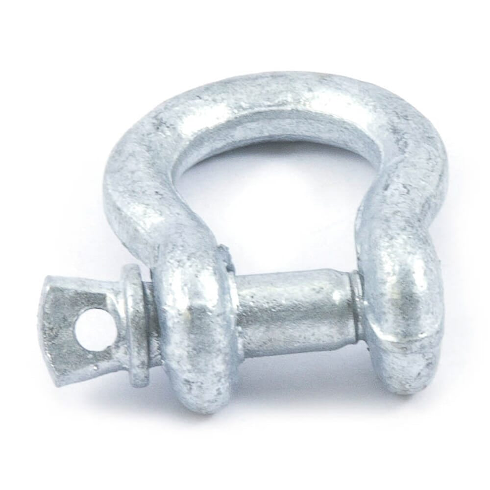 Anchor Shackle, Screw Pin, 1/4 in