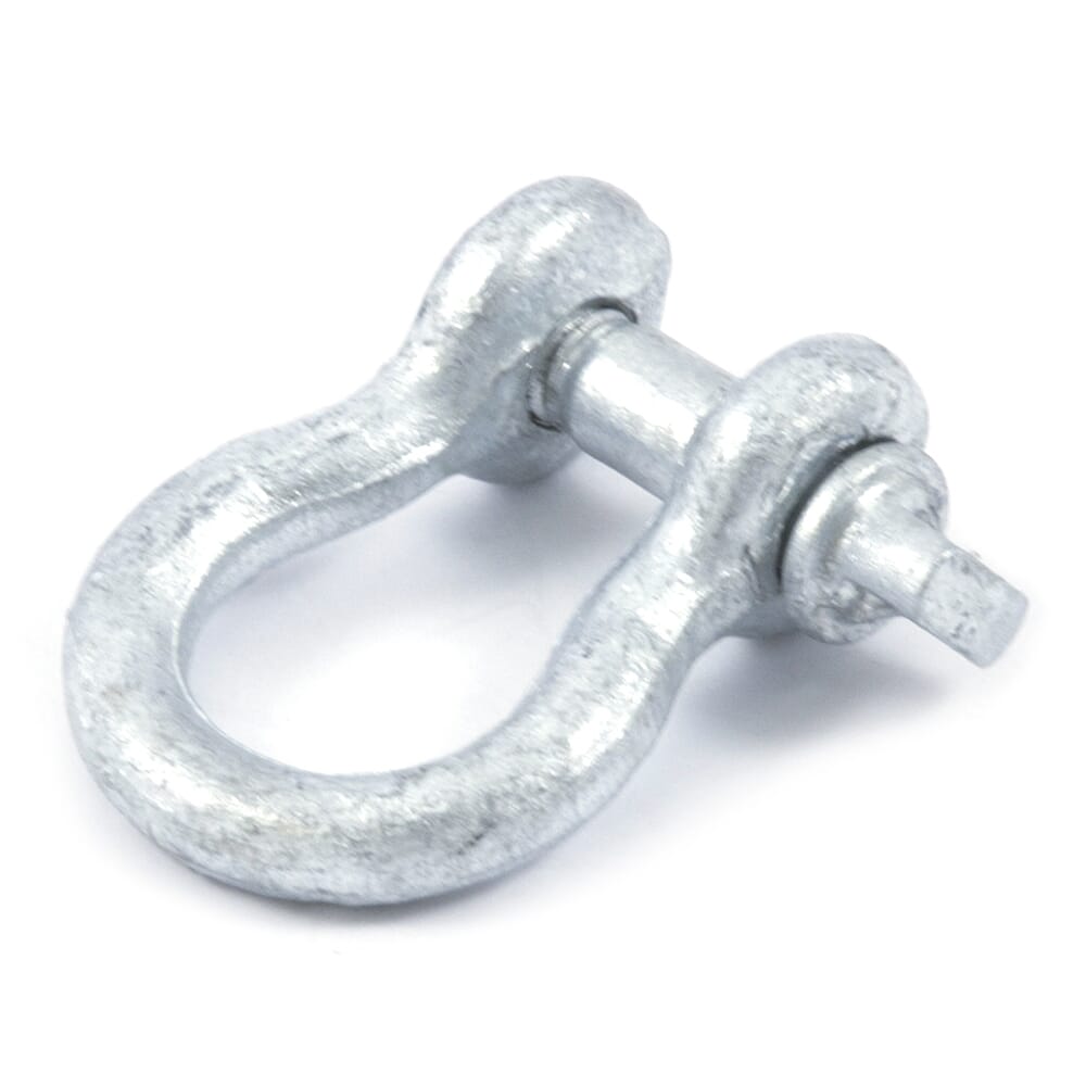 Anchor Shackle, Screw Pin, 1/4 in