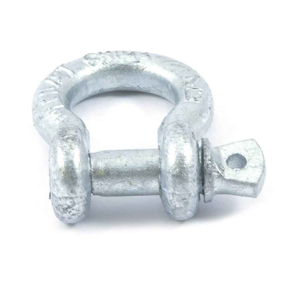 Anchor Shackle, Screw Pin, 7/16 in