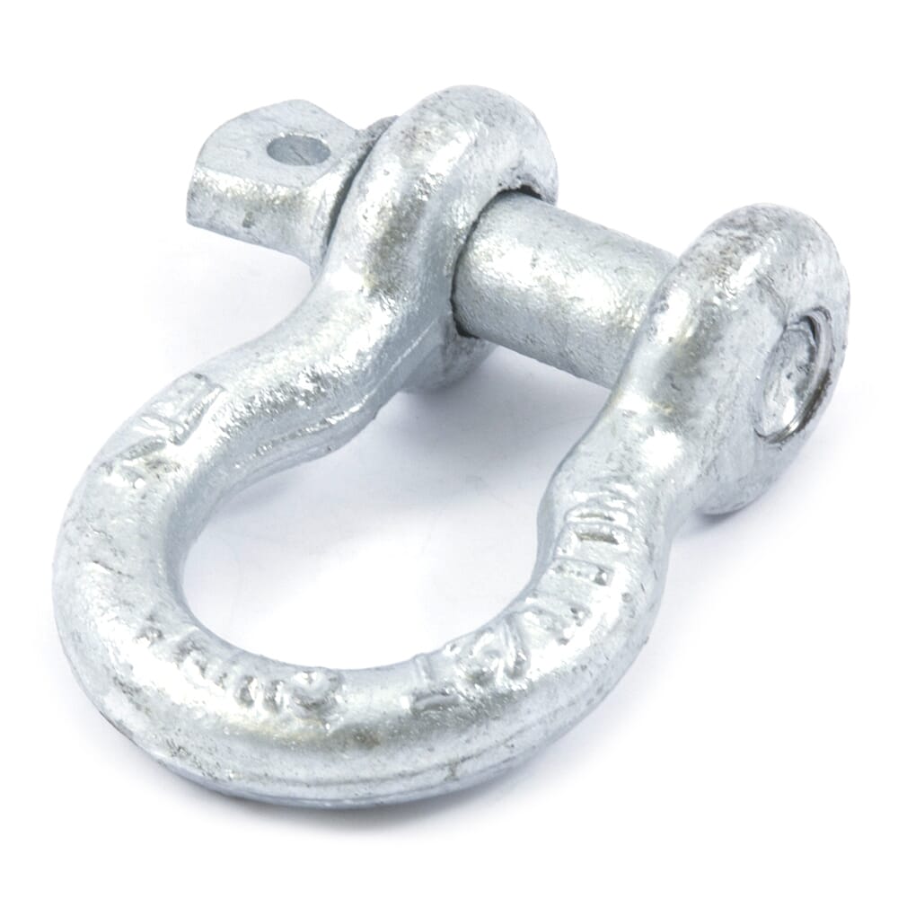 Anchor Shackle, Screw Pin, 7/16 in