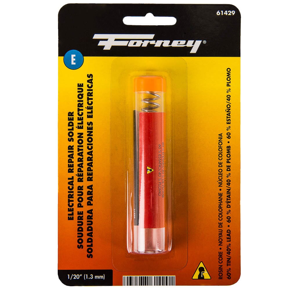 Solder, Electrical Repair, Rosin Core, 1/20 in, .3 Ounce