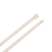 Cable Ties, 8 in Natural Standard Duty, 25-Pack