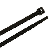 Cable Ties, 12 in Black Standard Duty, 100-Pack