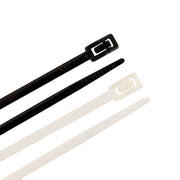 Cable Ties, 8 in Releasable Standard Duty Assortment, 100-Pack