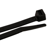 Cable Ties, 18 in Black Heavy-Duty, 50-Pack