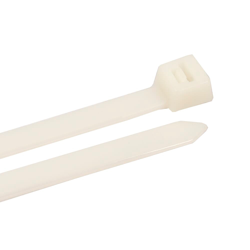 Cable Ties, 18 in Natural Extra Heavy-Duty, 50-Pack