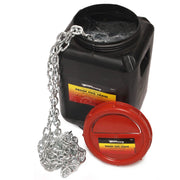 Grade 30 (G30) Proof Coil Chain, Zinc-Plated, 1/4 in x 141ft