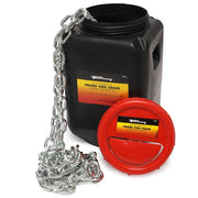 Grade 30 (G30) Proof Coil Chain, Zinc-Plated, 3/8 in x 63ft
