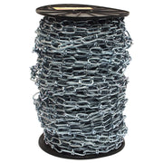 Double Loop Chain, Zinc-Plated, Number 2/0 x 175ft