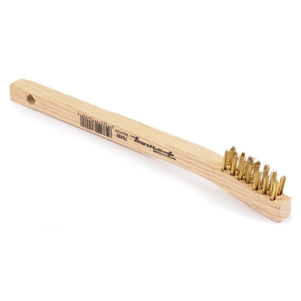 Scratch Brush, Brass, 3 x 7 Rows