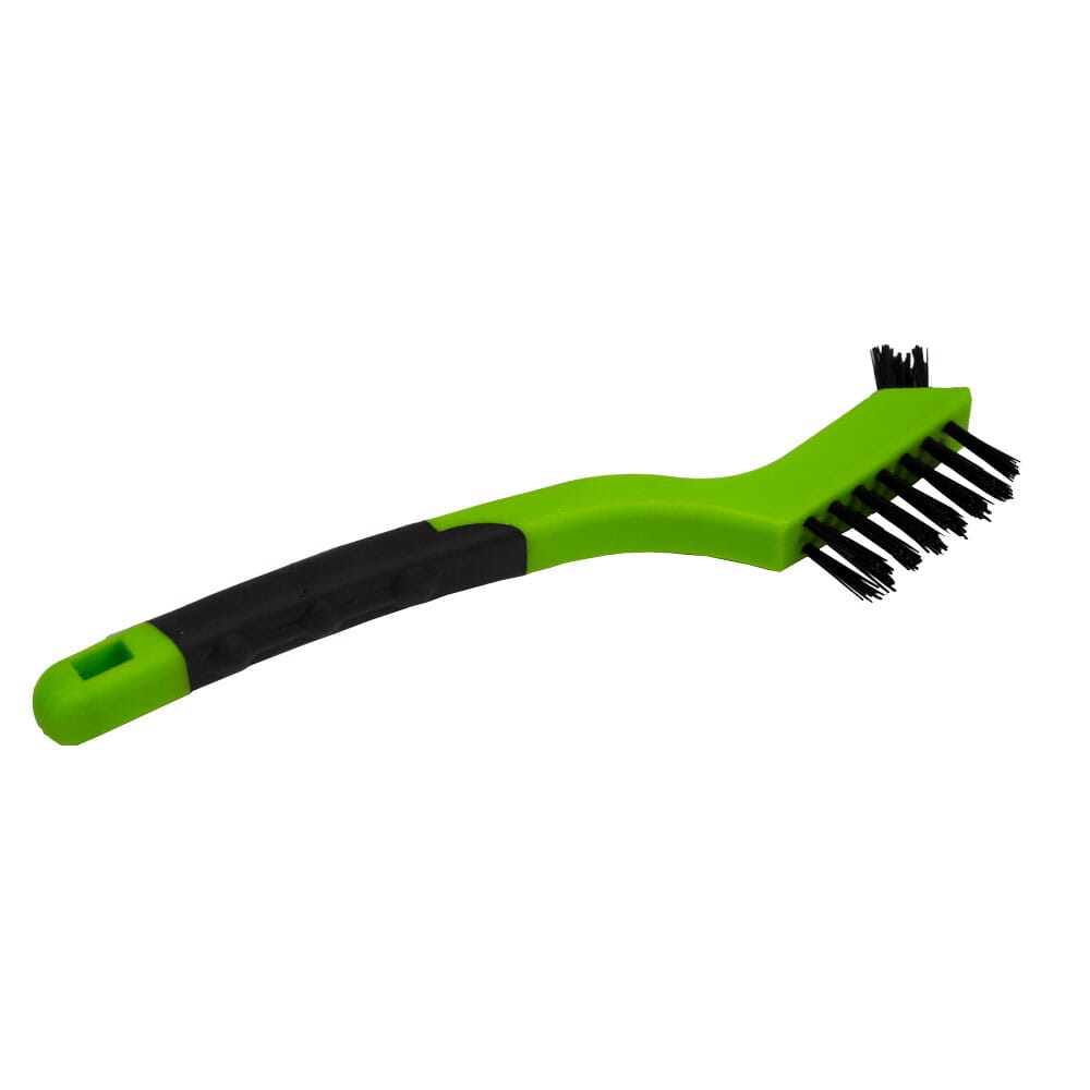 Scratch Brush with Plastic Handle, Nylon, 3 x 7 Rows