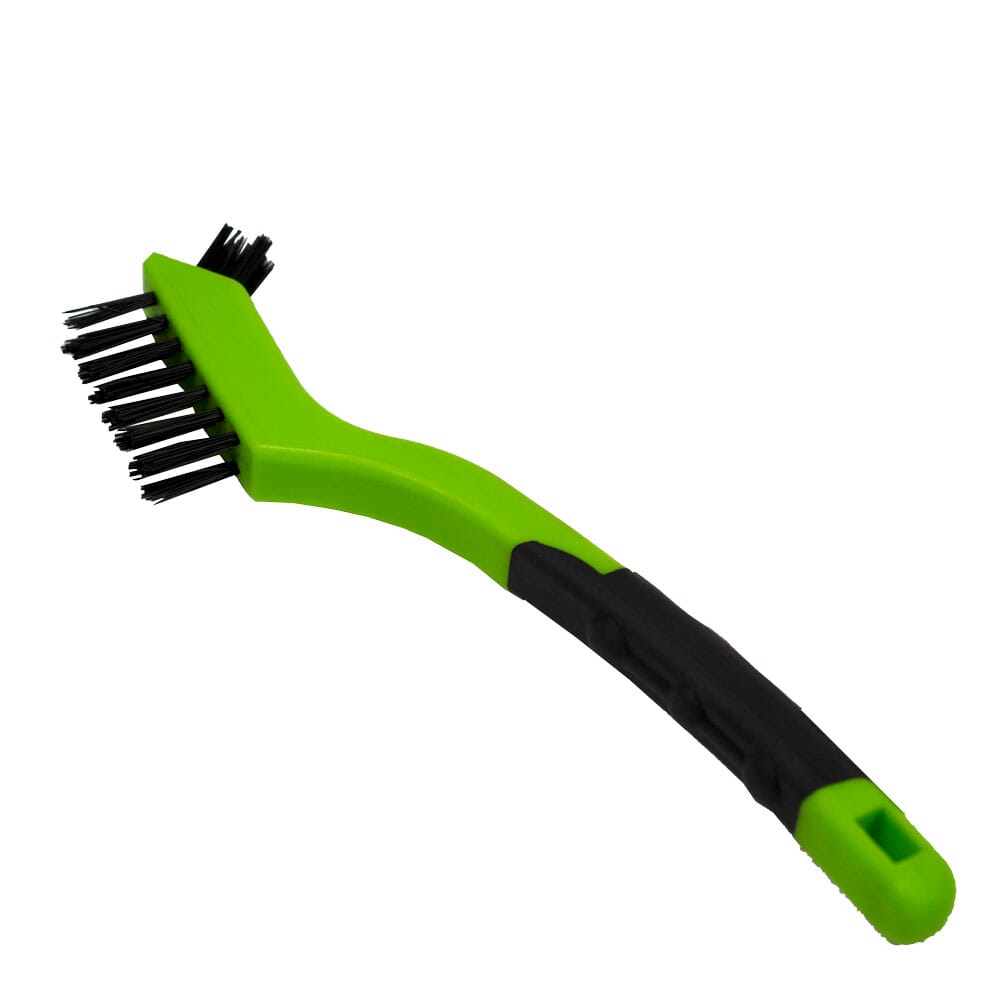 Scratch Brush with Plastic Handle, Nylon, 3 x 7 Rows