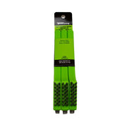 Scratch Brush with Plastic Handle, Nylon, 3 x 7 Rows, 3-Pack