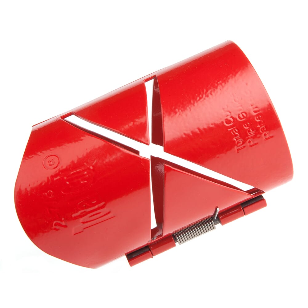 Pipe Guide, 2-7/8 in, Total Cut 4-in-1