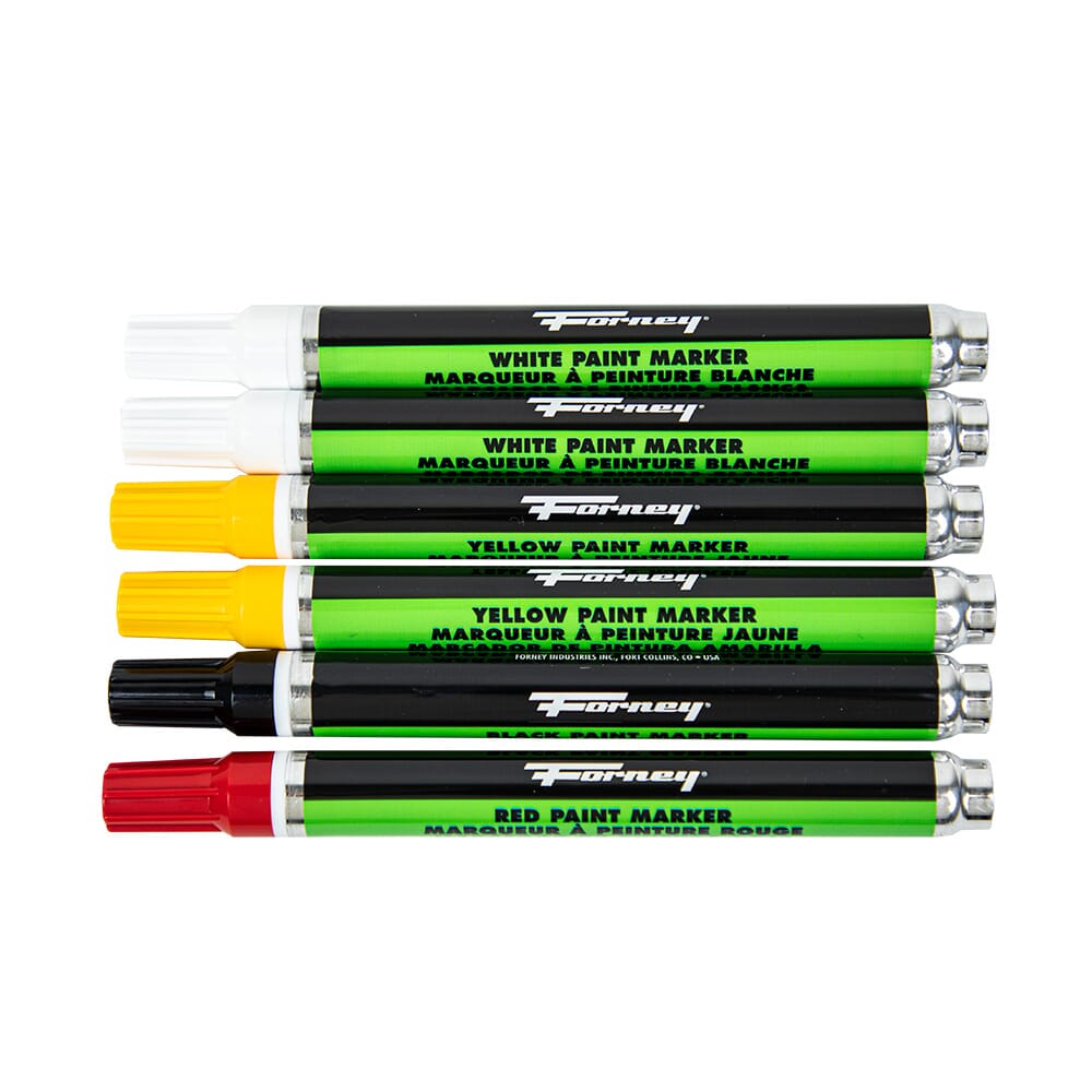 Paint Marker Kit, 6-Pack