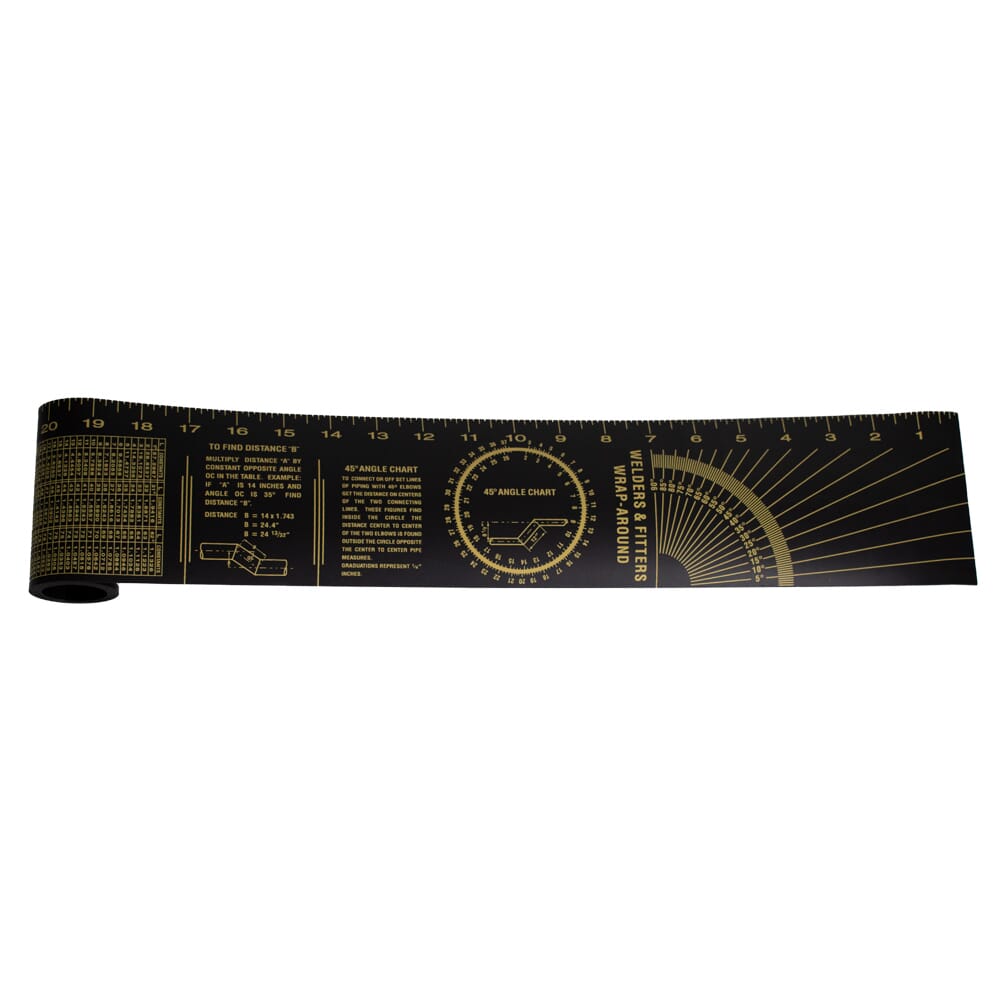 Forney®  60 in. L X 4 in. W Magnetic Pipe Wrap Welding Helper