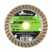 Diamond Cut-Off Blade, Turbo, 4 in