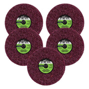 Quick Change Surface Prep Pad, Medium Grit, 3 in (5-Pack of Forney®  71911)