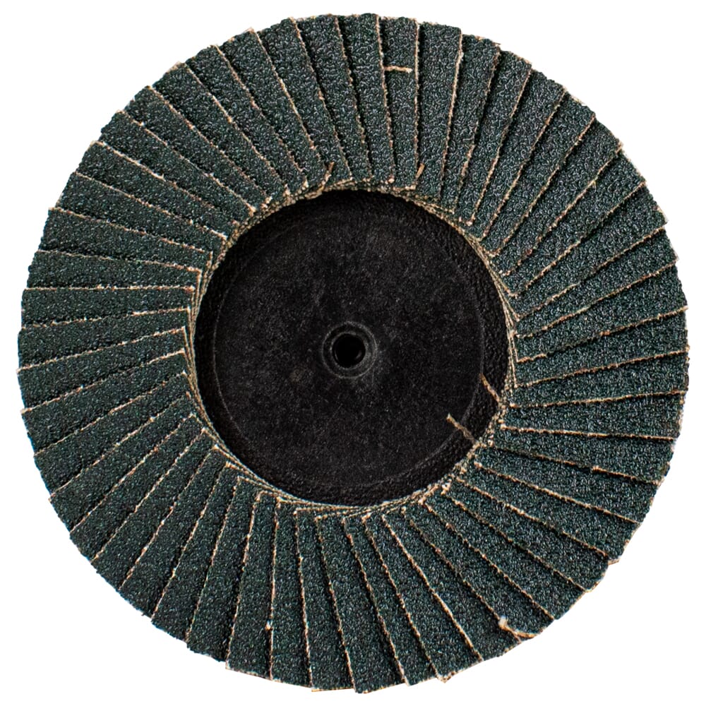 Quick Change Flap Disc, 80 Grit, 3 in (5-Pack of Forney®  71983)