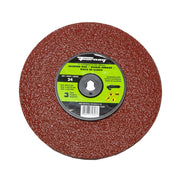 Resin Fibre Sanding Disc, Aluminum Oxide, 7 in x 7/8 in Arbor, 24 Grit