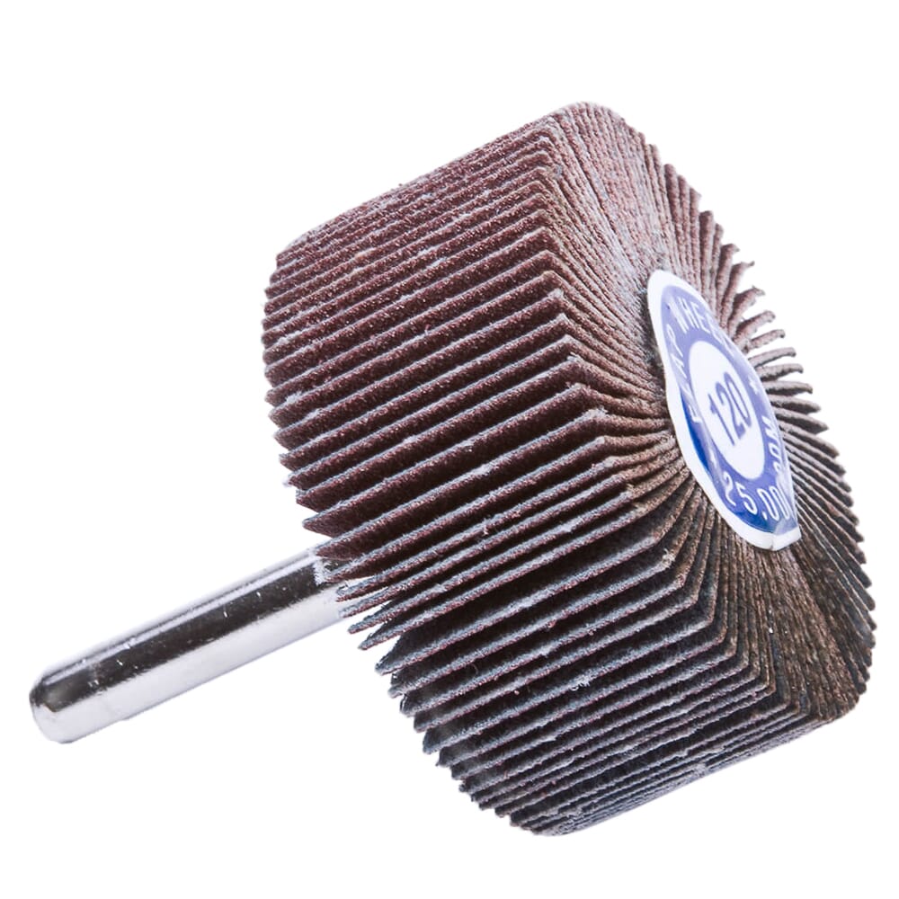 Flap Wheel, Shank Mounted, 2 in x 1 in