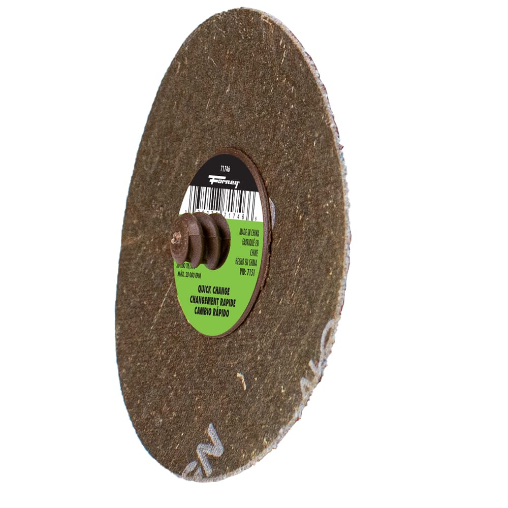 Quick Change Sanding Disc, 3 in, 36 Grit