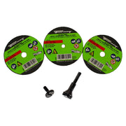 Cut-Off Wheel Kit, 3 in, 5-Pieces