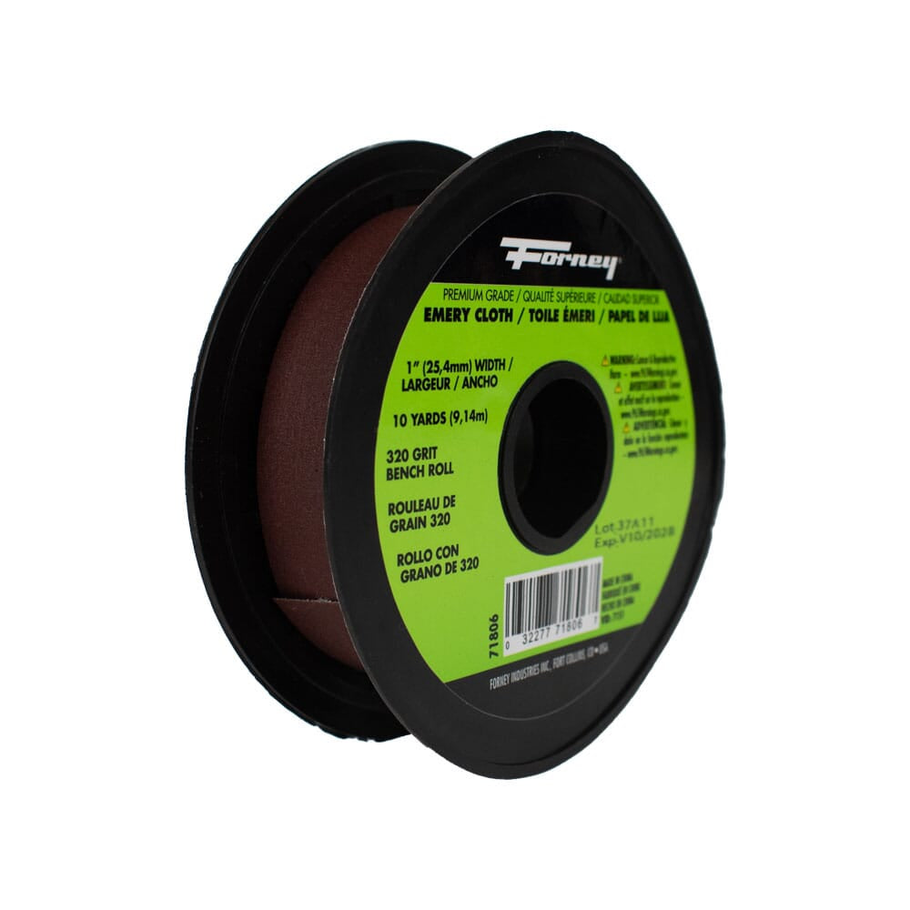 Emery Cloth Bench Roll, 320 Grit