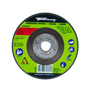 Grinding Wheel, Metal, Type 27, 4-1/2 in x 1/8 in x 5/8 in-11