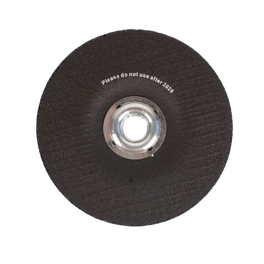 Grinding Wheel, Metal, Type 27, 4-1/2 in x 1/8 in x 5/8 in-11
