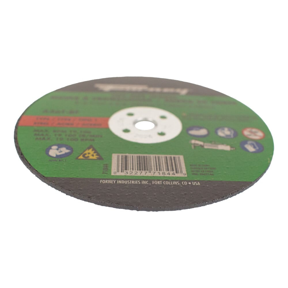 Cut-Off Wheel, Metal, Type 1, 4 in x 1/16 in x 3/8 in