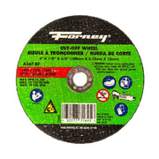 Cut-Off Wheel, Metal, Type 1, 4 in x 1/8 in x 3/8 in