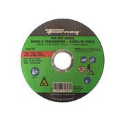 Cut-Off Wheel, Metal, Type 1, 4-1/2 in x 1/16 in x 7/8 in