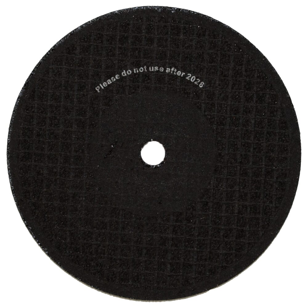 Cut-Off Wheel, Metal, Type 1, 3 in x 1/32 in x 3/8 in