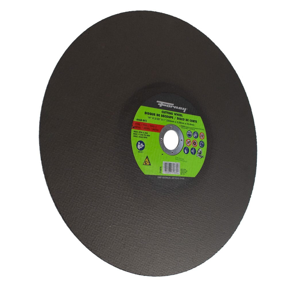 Cutting Wheel, Metal, Type 1  inStud Master in, 14 in x 3/32 in x 1 in