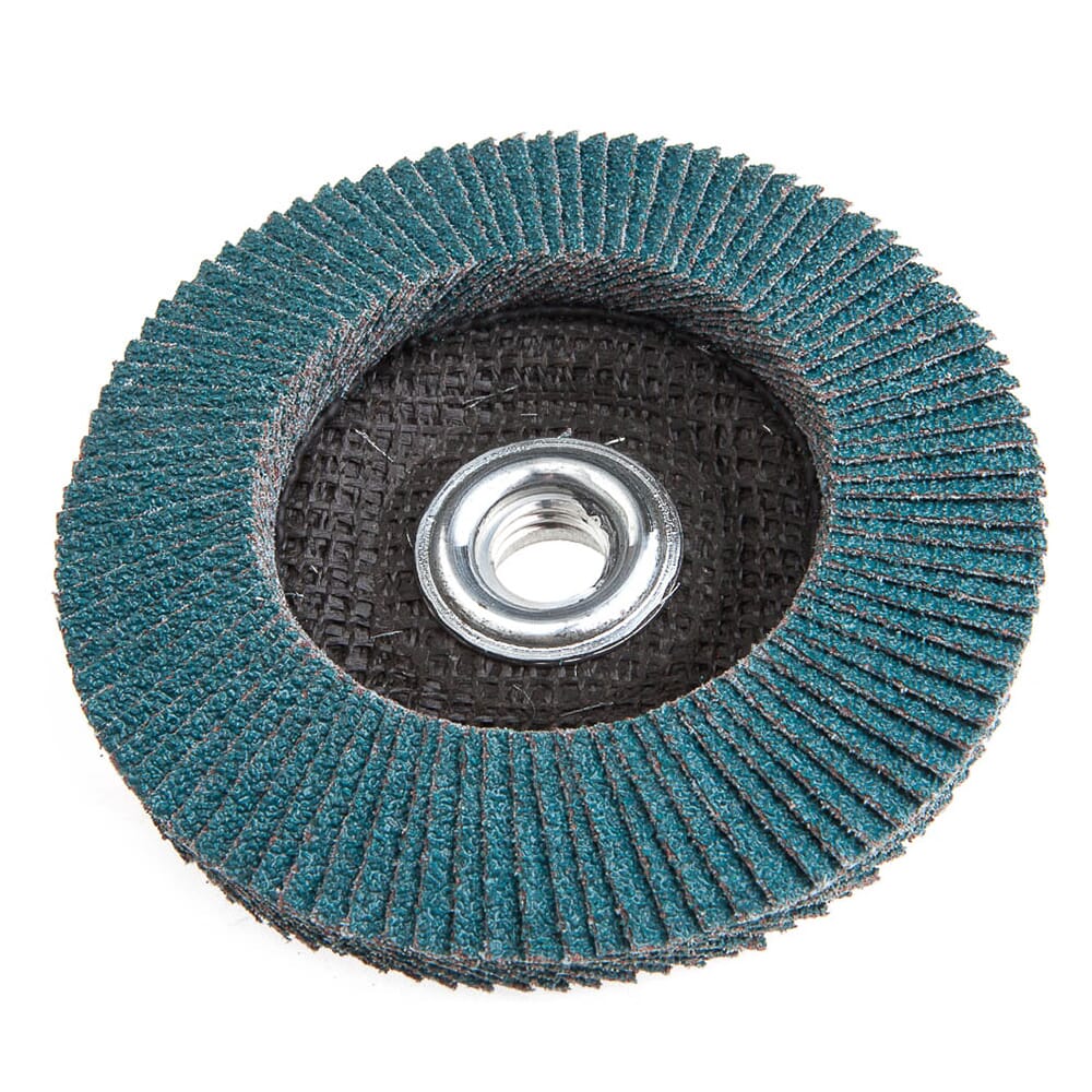 Flap Disc, High Density, Type 29, 4-1/2 in x 5/8 in-11, ZA40
