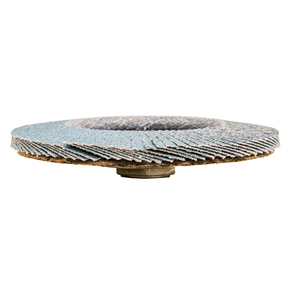 Flap Disc, Type 27, 4-1/2 in x 7/8 in, ZA36