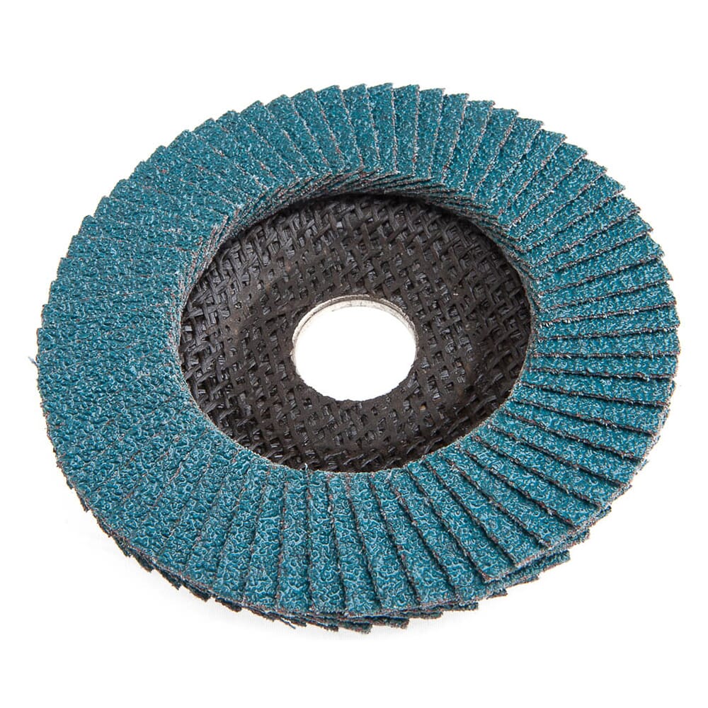 Flap Disc, Type 27, 4-1/2 in x 7/8 in, ZA36