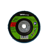 Flap Disc, Type 29, 4-1/2 in x 5/8 in-11, ZA60