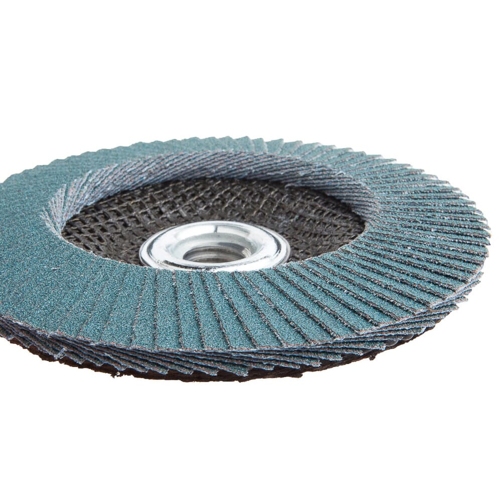 Flap Disc, Type 29, 4-1/2 in x 5/8 in-11, ZA80