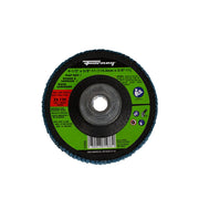 Flap Disc, Type 29, 4-1/2 in x 5/8 in-11, ZA120