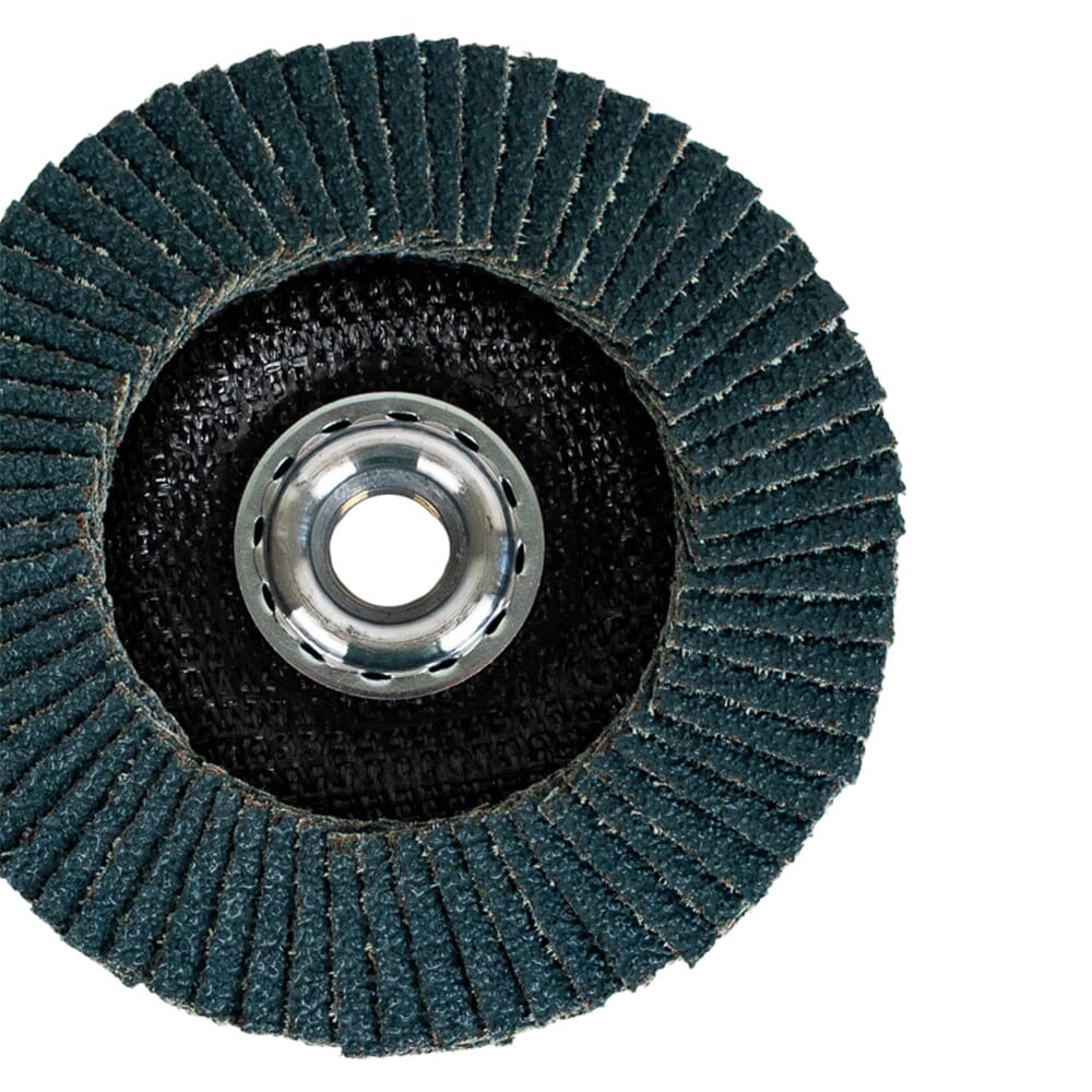 Flap Disc, Type 29, 4-1/2 in x 5/8 in-11, ZA120