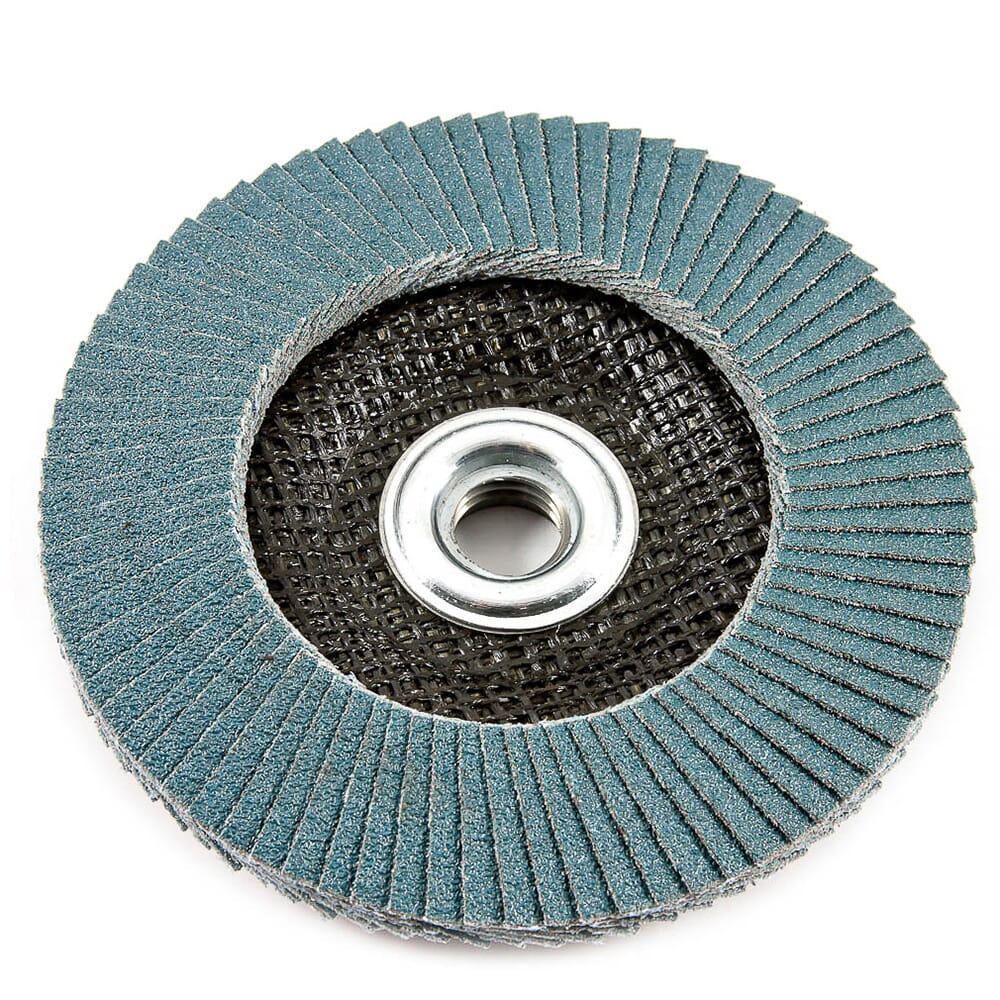 Flap Disc, Type 29, 4-1/2 in x 5/8 in-11, ZA120