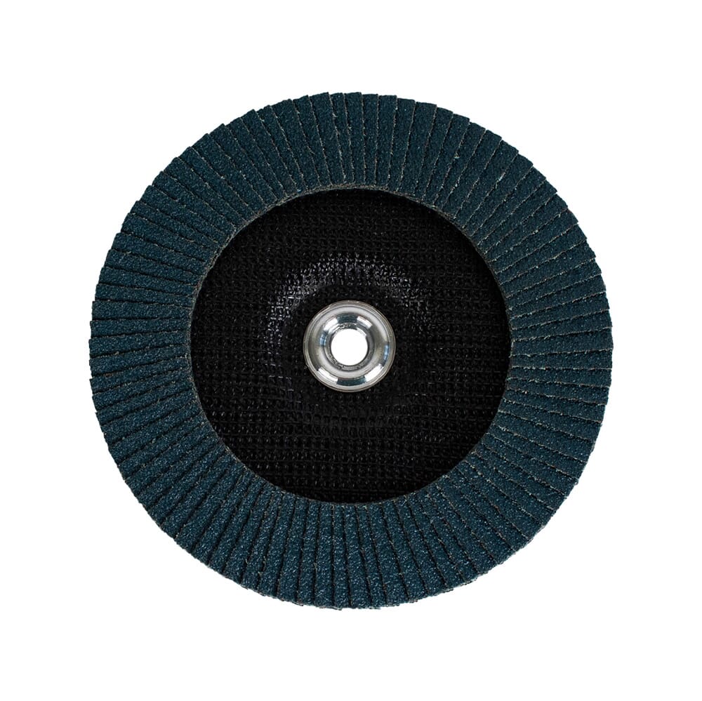 Flap Disc, Type 27, 7 in x 5/8 in-11, ZA40