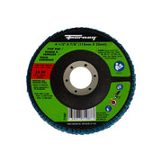 Flap Disc, Type 29, 4-1/2 in x 7/8 in, ZA80