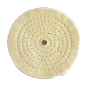 Cotton Buffing Wheel, 6 in x 1/2 in